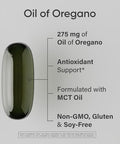 Sports Research Oil Of Oregano 9500Mg W/Black Seed Oil & Coconut Mct Oil - Antioxidant Combination Supplement Rich In Thymoquinone & Carvacrol - Gluten Free Non-Gmo 60 Softgels