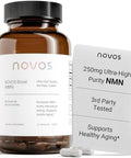 Novos Boost Nmn Contains 250 Mg Of Highpurity Nmn 60 Capsules Supports Cellular Repair And Dna Protection Boosts Nad+