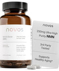 Novos Boost NMN Contains 250 mg of HighPurity NMN 60 Capsules Supports Cellular Repair and DNA Protection Boosts NAD+