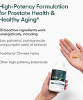 Econugenics Prostacaid Prostate Health Supplement For Men With Saw Palmetto Extract Berberine Turmeric Bcm95 Circumin Quercetin Dim Mushrooms Helps W/Detox Immune Support 120 Capsules