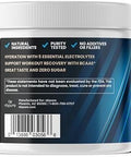 Nbpure Hydration+ Electrolyte Powder " Natural Hydration & Recovery For Men & Women " Sea Salt Potassium Magnesium Vegan Bcaas " Fasting Friendly