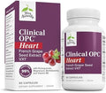 Terry Naturally Clinical Opc Heart Heart Health Supplement With Magnesium Vitamin B6 Grape Seed Extract Dietary Supplement For Artery Health & Circulation 60 Capsules