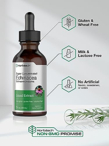 Horbaach Echinacea Drops Herb Tincture 2 Fl Oz