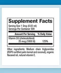 Natural Factors Vitamin D3 Drops 1000 IU 25 mcg Supports Strong Bones and Immune Function 0.5 Oz