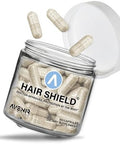 Hair Shield Hair Skin And Nails Vitamins For Hair Growth And Stronger Nails, Biotin Vitamins With Calcium & Zinc For Women And Men, 120 Capsules