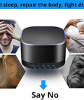 Magicteam Sound White Noise Machine With 20 Non Looping Natural Soothing Sounds And Memory Function 32 Levels Of Volume Powered By Ac Or Usb And Sleep Sound Timer Therapy For Baby Kids Adults