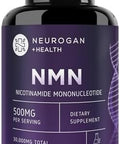 Neurogan Nmn Supplement Capsules " Nicotinamide Adenine Dinucleotide Precursor Cellular Energy & Brain Focus Support " 500 Mg Highpotency Nicotinamide Mononucleotide Per Serving 120 Count