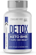 Ketologic Bhb Caps + Apple Cider Vinegar (60 Capsules 30 Supplements)