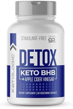 Ketologic Bhb Caps + Apple Cider Vinegar (60 Capsules 30 Supplements)