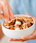 JaybeeÃƒÂ¢Ã¢â€šÂ¬Ã¢â€žÂ¢s Raw Deluxe Mixed Nuts Unsalted 3 Pound ÃƒÂ¢Ã¢â€šÂ¬Ã¢â‚¬Å“ Almonds, Cashews, Pecans, Walnuts, Brazil Nuts & Macadamias ÃƒÂ¢Ã¢â€šÂ¬Ã¢â‚¬Å“ Natural Fresh Variety in Resealable Bulk Bag