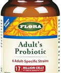 Flora Adult'S Probiotic Vegetarian Daily Probiotic For Gut & Digestive Health Includes Lactobacillus & Bifidobacterium 17 Billion Cfu Gluten Keep Chilled 60 Capsules