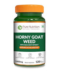 Pure Nutrition Horny Goat Weed With Maca Root Extract 1000 Mg Standardized To 10 Icariin 120 Veg Capsules Herbal Dietary Supplement Supports Hormonal Balance 100 Vegetarian Non-Gmo
