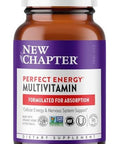 Chapter Energy Supplement - Perfect Energy Multivitamin For Balanced Energy + Stress Support With B Vitamins + Vitamin D3 + Organic Non-Gmo Ingredients - 96 Ct