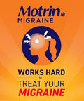 Motrin IB Migraine Relief Liquid Gel Capsules with Ibuprofen per Capsule Fast and Effective Migraine Headache Relief Medicine with NSAID Pain Reliever Ibuprofen Caffeine-Free