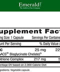EMERALD LABS Vitamin D3+K2 (60 Caps) and Zinc 25mg (90 Caps) Bone Health Heart Support Immune Support Digestive Health Oxidative Stress Support GlutenFree