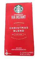 Starbucks Via 2016 Christmas Blend Ready Brew Instant Coffee 12 Pack