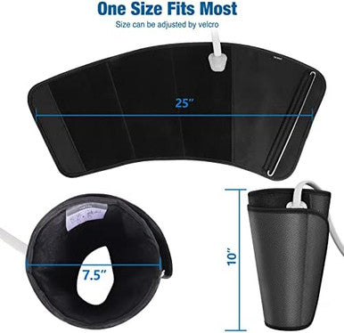 Fit King Air Compression Leg Massager Sequential Compression Device With 2 Modes & 3 Intensities Calf Massager With Adjustable Velcro Design Fsa-Hsa