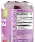 SUKU Vitamins Mega Strength Magnesium 177 mg of Magnesium Bisglycinate Gummies for Muscle Function Easy to Chew Non GMO Gluten Sugar Free Grape BlackBerry Flavored Gummy Vitamins (50 Count)