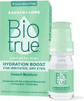Biotrue Hydration Boost Preservative Eye Drops For Dry Eyes Instantly Moisturizes Rehydrates Contact Lens Friendly Refresh & Relieve Eye Irritation 0.33 Fl Oz (Pack Of 1)