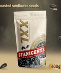 XXL Sunflower Seeds Stanichnye 14 ounce (400 gram). Roasted unsalted. Imported from Russia. Kosher