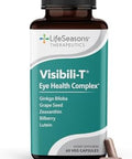 Lifeseasons Visibilit With Bone Densit Eye Health & Vision Support Supplement Lutein Chromium Carrot Root Bilberry Ginkgo Biloba Grape Seed Extract Lycopene Vitamin A& More 120 Capsules