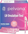 Pelvana Pregnancy And Ovulation Test Strips Combo Kit 25 Lh Fertility Test Strips + 10 Pregnancy Hcg Checker Kits Identify Your Peak Fertility Days Easy At Home Ovulation Tests (35 Piece Kit)