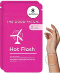 The Good Patch Hot Flash Hemp Menopause Patches Support For Women Sustained Release Natural Patch With Hemp Extract Black Cohosh Black Pepper Plant Powered Wearable Wellness (8 Total Patches)