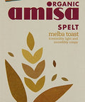 Amisa Organic Spelt Melba Toast 200g