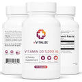 REVITALIZE Vitamin D3 5000 IU Supplement for Immune Support and Bone Health 120 Capsule Compare and Save Complete.
