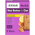 RXBAR Nut Butter and Oat Protein Bars, Protein Snacks, Snack Bars, Lemon Honey Cashew Butter, 9.7oz Box (5 Count)