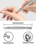 Melonsun Stainless Steel Acupuncture Pen For Tmj Relief Fsa-Hsa-Eligible Tmj Massager For Jaw Clenching Acupressure Facial Tool For Face Reflexology & Full-Body Pressure Point Massage