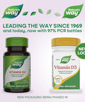 Nature'S Way Vitamin D3 Bone Health And Immune Function 2000 Iu (50 Mcg Per Serving) 120 Softgels (Packaging May Vary)