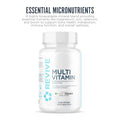 Revive Md Multi-Vitamin Supplement For Men & Women Daily Multivitamin Supports Energy Immunity & Overall Health With Essential Vitamins Nac Zinc Magnesium & More (150 Capsules 30 Servings)