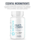 Revive Md Multi-Vitamin Supplement For Men & Women Daily Multivitamin Supports Energy Immunity & Overall Health With Essential Vitamins Nac Zinc Magnesium & More (150 Capsules 30 Servings)