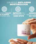 Eva Naturals Vanilla Bean Night Cream By Eva Naturals (60 Ml) With Vitamin E And Green Tea