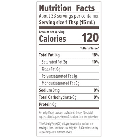 Primal Kitchen Organic Extra Virgin Olive Oil, NAOOA Certified for quality and purity, 16.9 Fluid Ounces, Pack of 2