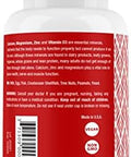 Safrel Calcium Magnesium Zinc With Vitamin D3, 300 Tablets - Calcium 1000 Mg, Magnesium 400 Mg, Zinc 20 Mg & D3 600 Iu Per Serving