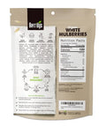 Berrilys Organic Dried Mulberries - White Mulberry, Non-GMO, Unsulfured, Raw, Kosher, Vegan - Healthy Berries, Superfood, No Sugar Added, USDA Organic Certified, FDA Registered Facility - 10oz
