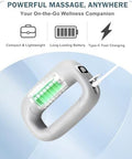Ds Savoring Multifunctional Full-Body Fascia Ring Massager 3 Modes & 6 Intensities Deep Tissue Vibration Hands-Free Electric Massage Ring For Muscle Recovery & Relaxation For Athletes & Office Workers
