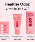 O Positiv Uro Vaginal Probiotic And Uro Ph Balanced Probiotic Wash Bundle