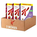 Kellogg Special K Breakfast Cereal, Family Breakfast, Fiber Cereal, Family Size, Variety Pack (3 Boxes)