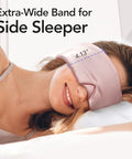 Litbear Silk Sleep Mask For Women Adjustable 100% Mulberry Silk Sleeping Eye Mask For Side Sleeper Total Blackout Eye Cover For All Night Sleep Travel Office Or Napping (Pink)