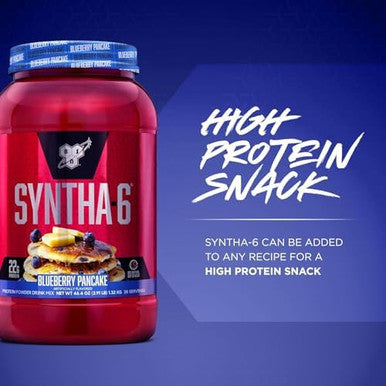 Bsn Syntha6 Protein Powder Drink Mix Blueberry Pancake 2.91 Lb (1.32 Kg)