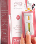 Diagnox Health Vaginal Ph Test Kit Yeast Infection Test & Bv Test Strips For Women Accurate And Quick Results In 30 Seconds 3 Self Tests