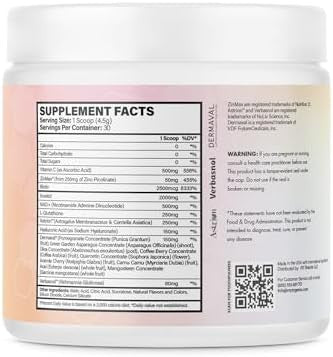 Mytogenix- Nad+ Supplement - Anti-Aging Drink Mix Powder - Supports Cellular Health And Vitality, Promotes Anti-Aging, Energy, And Skin Health- Pina Colada Flavor