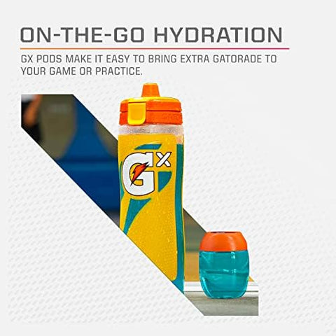 Gatorade Gx Hydration System NonSlip Gx Squeeze Bottles Or Gx Sports Drink Concentrate Pods 4 Count (Pack of 4)