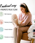 Legendairy Milk Pump Princess Lactation Supplement - Breastfeeding Supplements For Milk Supply Increase And Milkflow - Organic Black Cumin Fennel And Dill Seeds Fenugreek Free 60 Capsules
