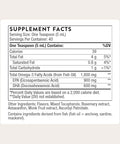Thorne - Omega Superb - Fish Oil Liquid Supplement With Epa & Dha - Supports Brain Skin Joint & Heart Health - Lemon Berry - Third-Party Certified - Gluten Dairy & Soy-Free 40 Servings