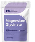 Micro Ingredients Magnesium Powder 420Mg Per Serving 12Oz (56 Servings) Sugar Free Lemonade Flavor Magnesium Glycinate Powder Supplement With Elemental Form Chelated Minerals Non-Gmo Vegan