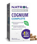 Natrol Cognium Complete Dietary Supplement For Brain Health Brain Health Supplements For Adults 60 Capsules 30 Day Supply